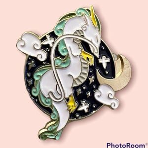 Studio Ghibli Haku Dragon Enamel Pin